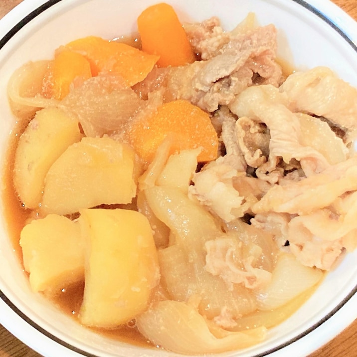 作り置き可。高血圧用<減塩>肉じゃが